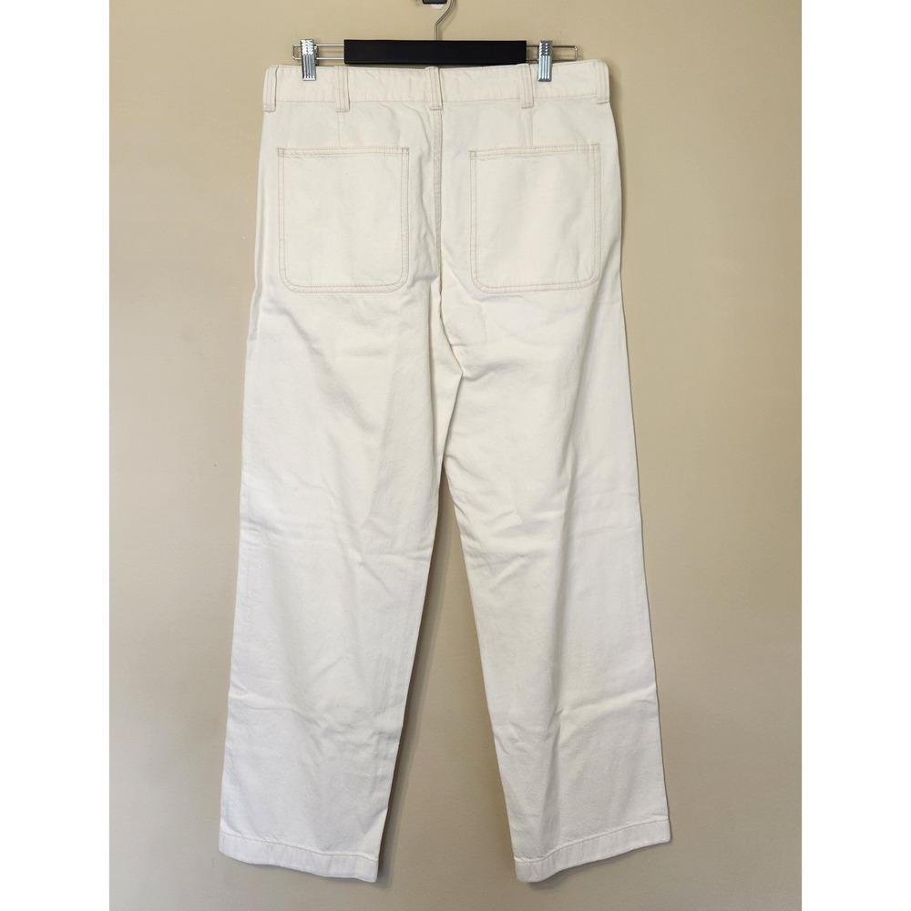 Madewell Mens Patch Pocket Jeans Summer Denim Off White Denim 31X31 NWT - Picture 4 of 8